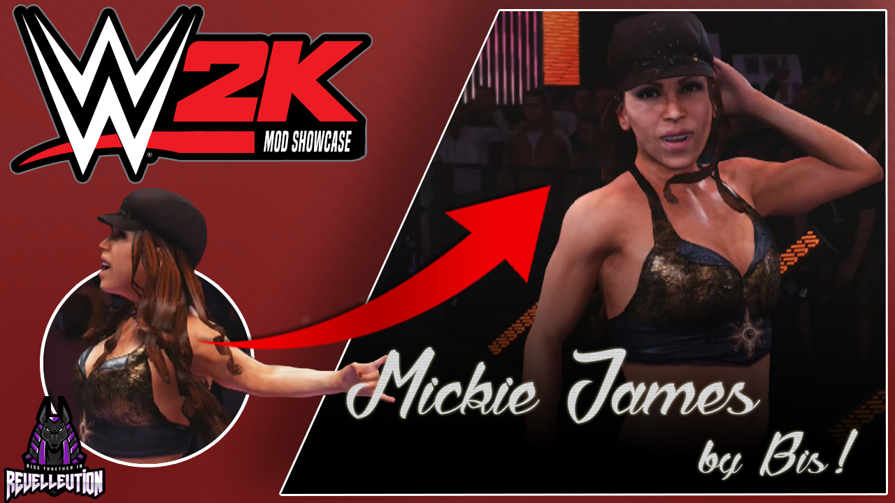 Wwe 2k Mod Showcase Mickie James Svr 2011 Mod Wwe2kmods Wwe Mickiejames