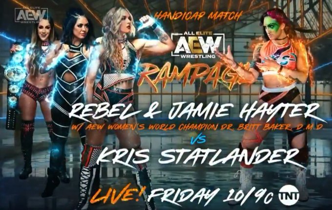 Aew Rampage September 3rd 2021 Preview Revelleution Com Women S