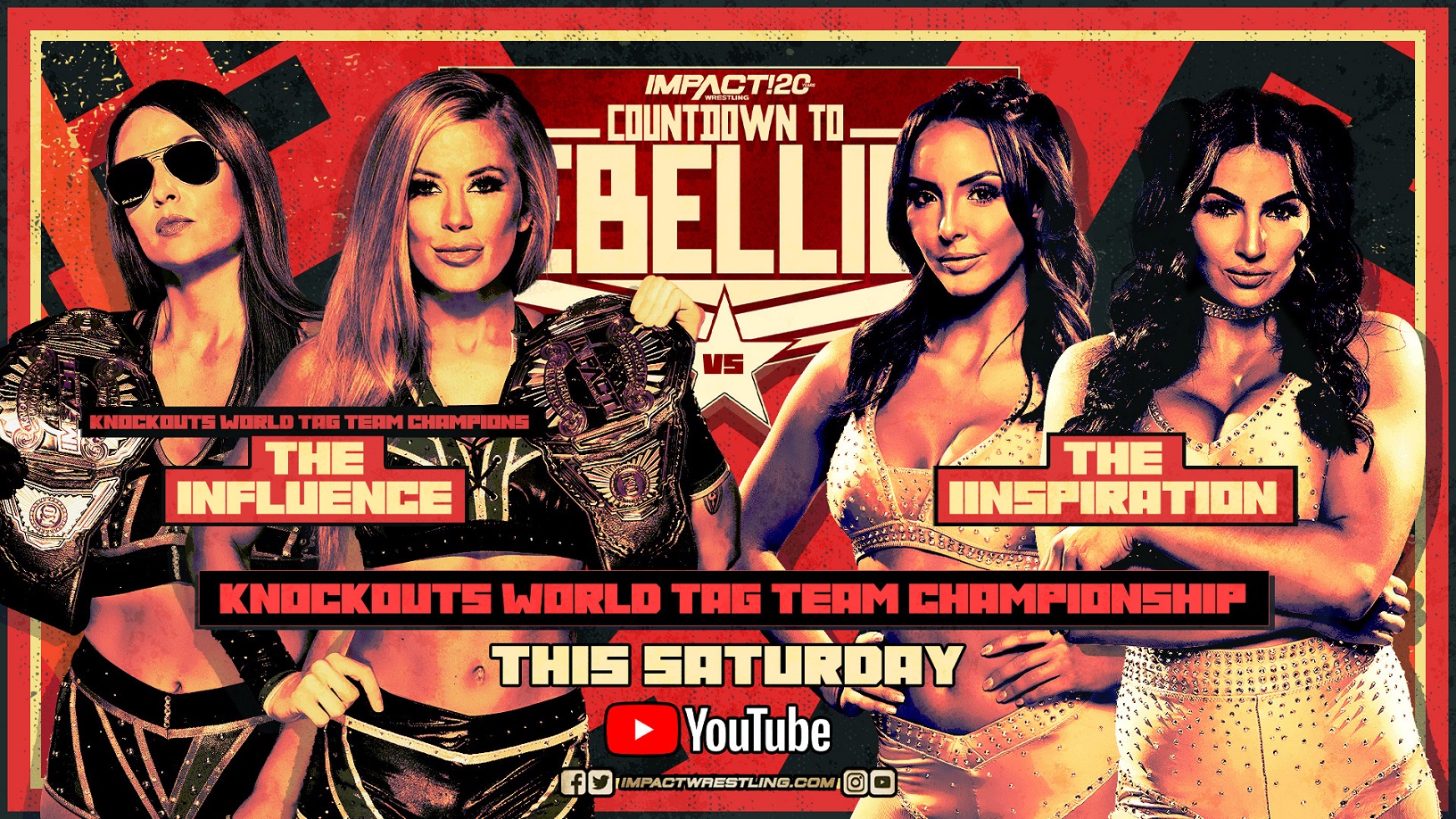 Knockouts World Tag Team Title Match Set For Countdown To Rebellion Revelleution Com Women S